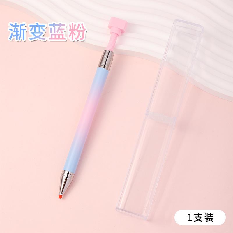 Diamond Painting Pens with Wax Refillable Wax Pen Rotating Glue Point Drill Pen Nail Art Rhinestones Diamond Art Accessories