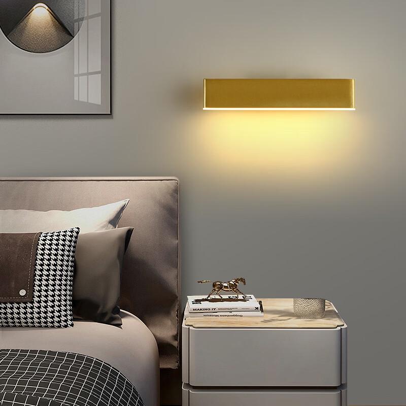 Nordic Gold Bedside Wall Lamp