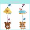 Rilakkuma Plüschtier Schlüsselanhänger Mit PP-Baumwollfüllung Für Kinder Und Sammler
