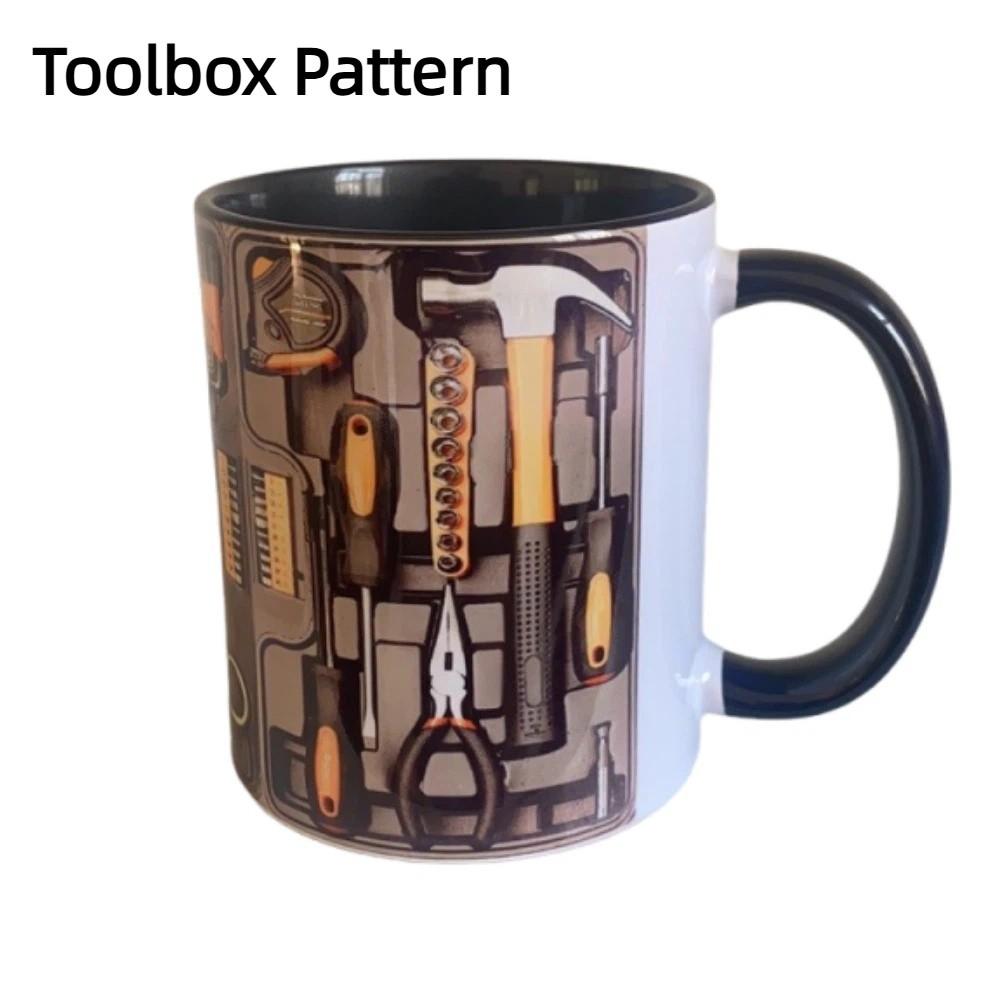 Creative Ceramic Coffee Cup Anti Scalding Water Container Funny Tea Cup  Birthday Gifts Style A