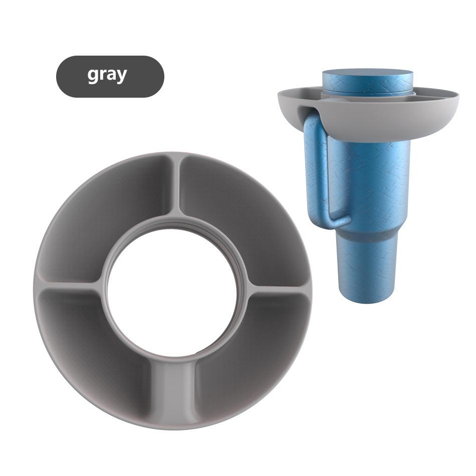 Silicone Snack Bowl Food Grade Reusable Snack Ring Lightweight Candy Tray Snack Dispenser Fruit Candy Tray Container Food Tray