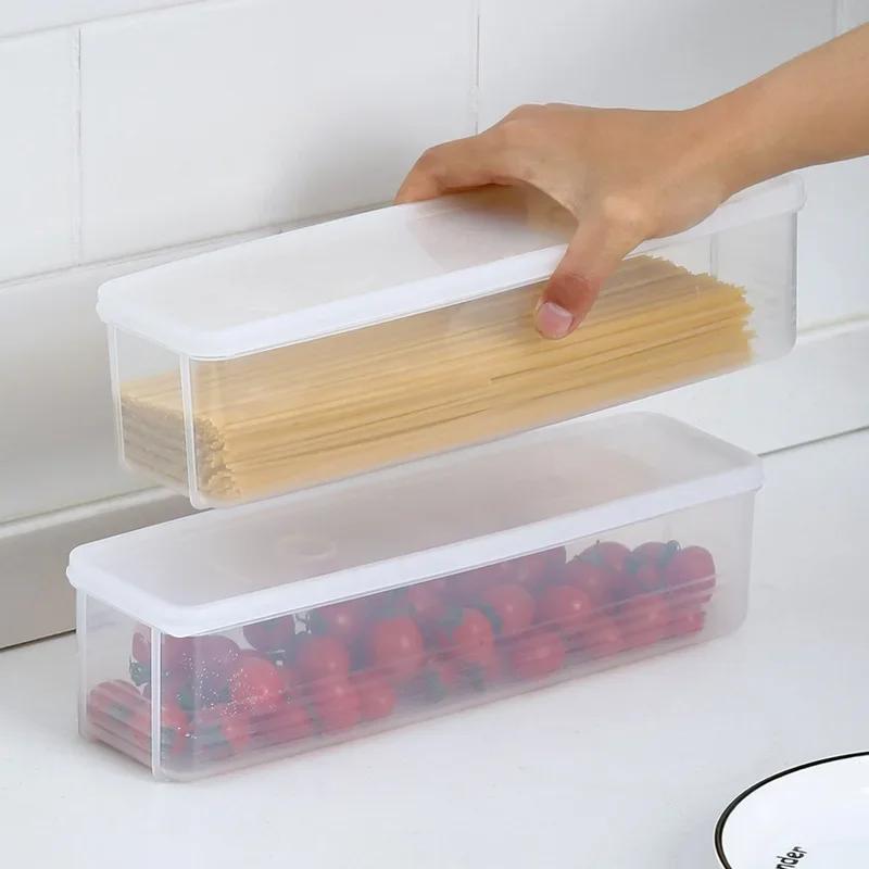 Refrigerator Preservation Storage Box Storage of Scallion and Cilantro Noodles Vegetable Fruit Home Storage Basket Containers