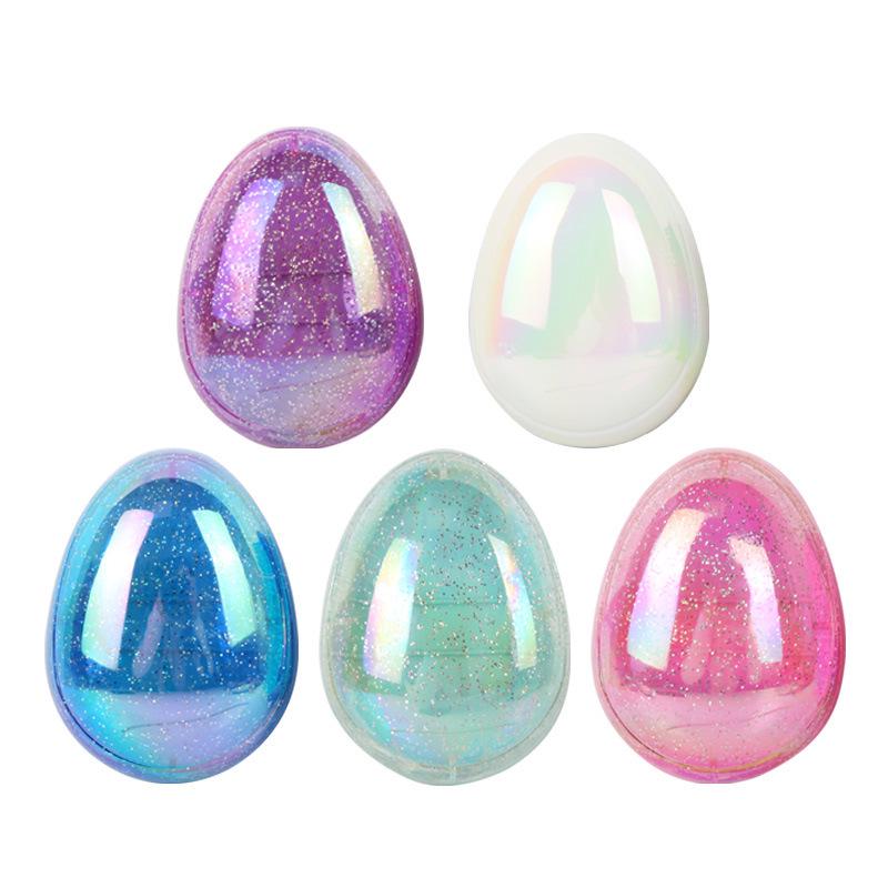 2025 Colorful Egg Comb: Portable Smooth Hair Comb for Ladies, Anti-Tangle & Massage, Ideal for Straight Hair.