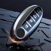 Titanium Gray for Nissan X Trail T32 2020 Rogue Patrol Murano Htrail Maxima 4 Button Remote Car Key Case Cover Holder Accessorie