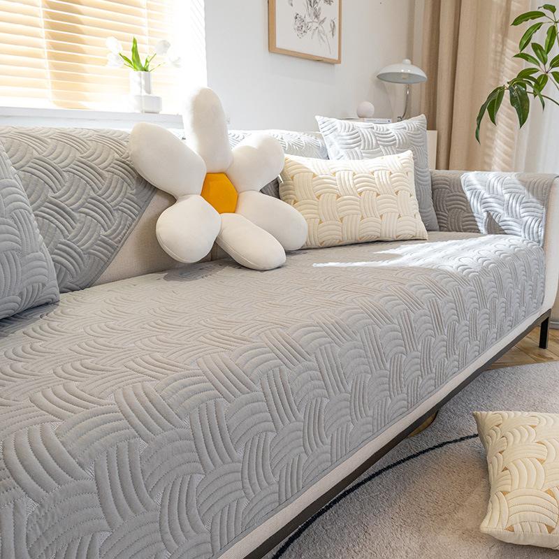 Sofa Cushion Simple Modern Cushion Non-Slip High-End Sofa Cover Slipcover Four Seasons Universal Summer Full Cover Cloth Light Luxury