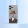 H-Rene Magritte-S Art Phone Case For Iphone 16 15 11 13 14 Pro Max 7 8 Plus X Xr Xs Max Se2020 12mini Transparent Cover
