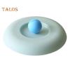 Silicone Cup Lid with Ball-shaped Handle Spoon Holder Food Grade Heat Resistant Dustproof Airtight Universal Round Teacup Glass Mug Cover