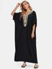 2024 Rayon Embroidered Beach Cover-Up & Sunscreen Robe for Women