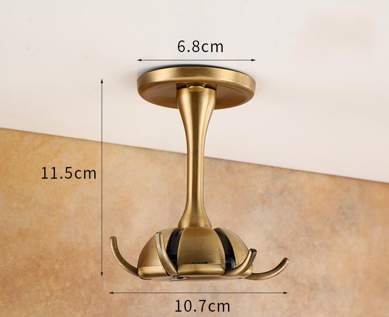 Hooks Aulminium Wall Mounted Towel Hanger Foldable Bathroom Hardware,kitchen Hook Bathroom Accessories New Arrival