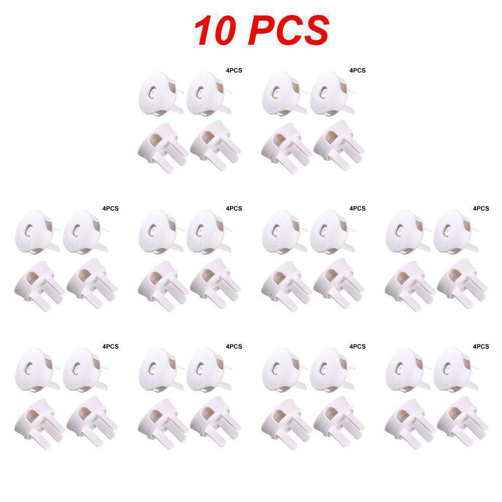 1~10PCS Power Kid Socket Covers Abs Tight Firm Fall Off Well-organized Storage Plugs Household Accessories Power Socket Holes