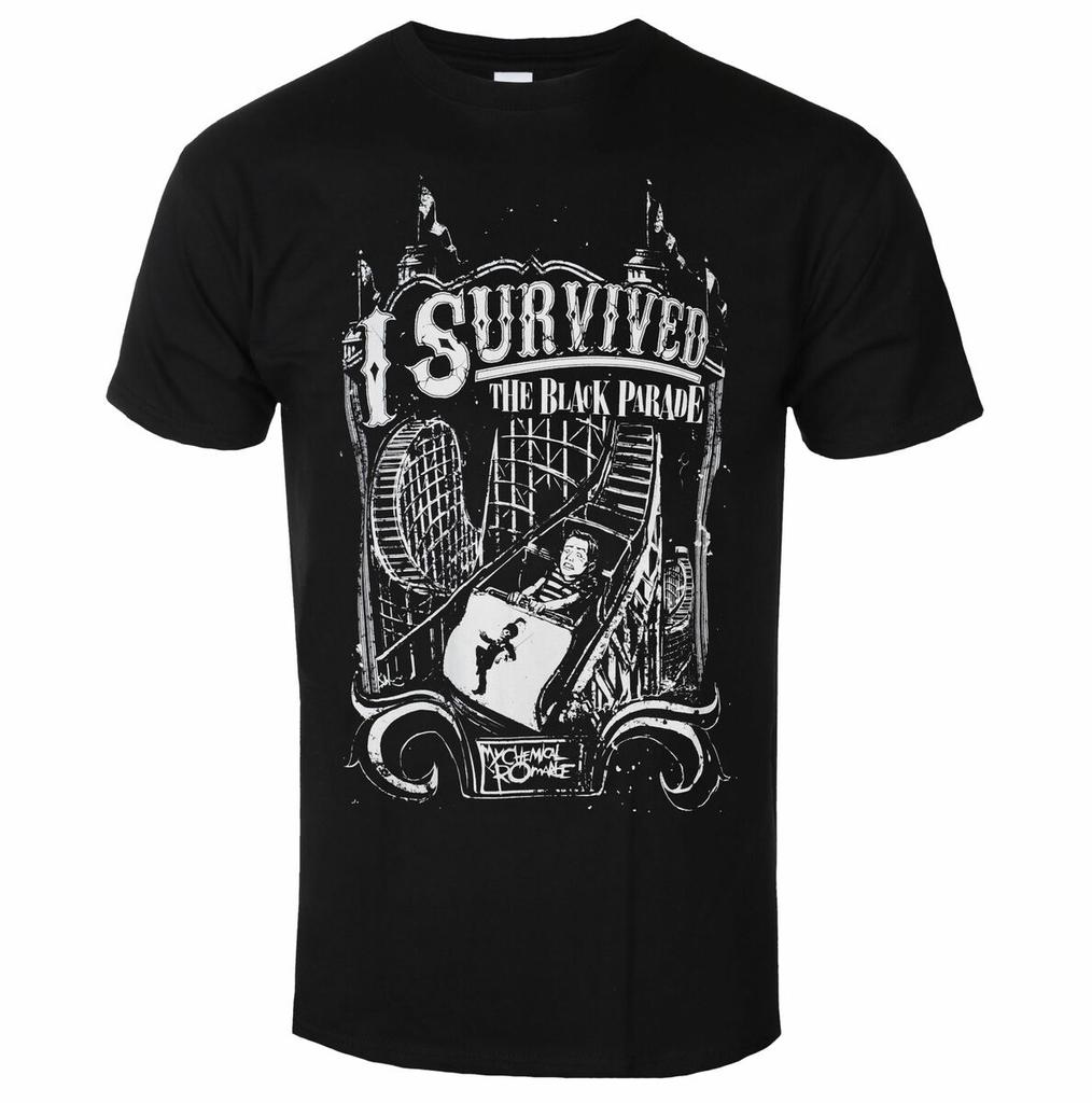 Top My Chemical Rounisexce Graphic Cotton Band Tshirt Unisex Summer Short Sleeve Fashion Brand Tee Luxury Casual Vintage Tees
