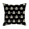 Halloween Pillow Cover Living Room Sofa Bedroom Pillow Single Sided Linen Pillow