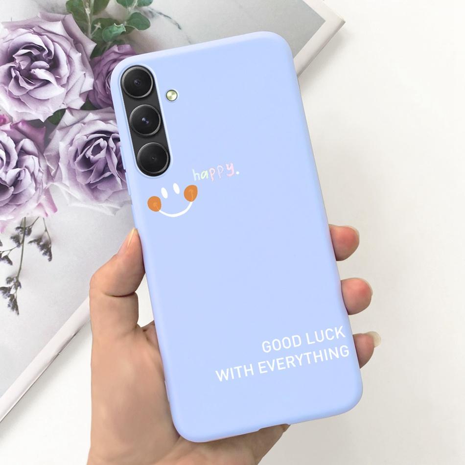 For Samsung Galaxy A55 Phone Case Samsung A55 5G SM-A556B Fashion Moon Pattern Soft Silicon Back Cover