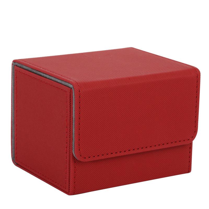 1Pcs PU Game Card Deck Storage Box Portable Card Carrying Organiser Case Trading Card Deck Holder