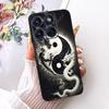 6.7" For Motorola Edge 70 Phone Case Luxury Dragon Cartoon Cover Soft Black Silicone Shell For Motorola Edge70 Moto X70 Air Etui