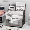 Clear Brochure Display Holder 3 Tiers Desktop Book Stand Pamphlet Flyer Organizer  Study Room