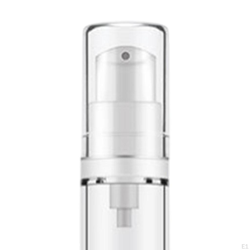 5 Pack Clear Pump Dispensers for Liquids, Refillable Containers Hair Oil And Lotion