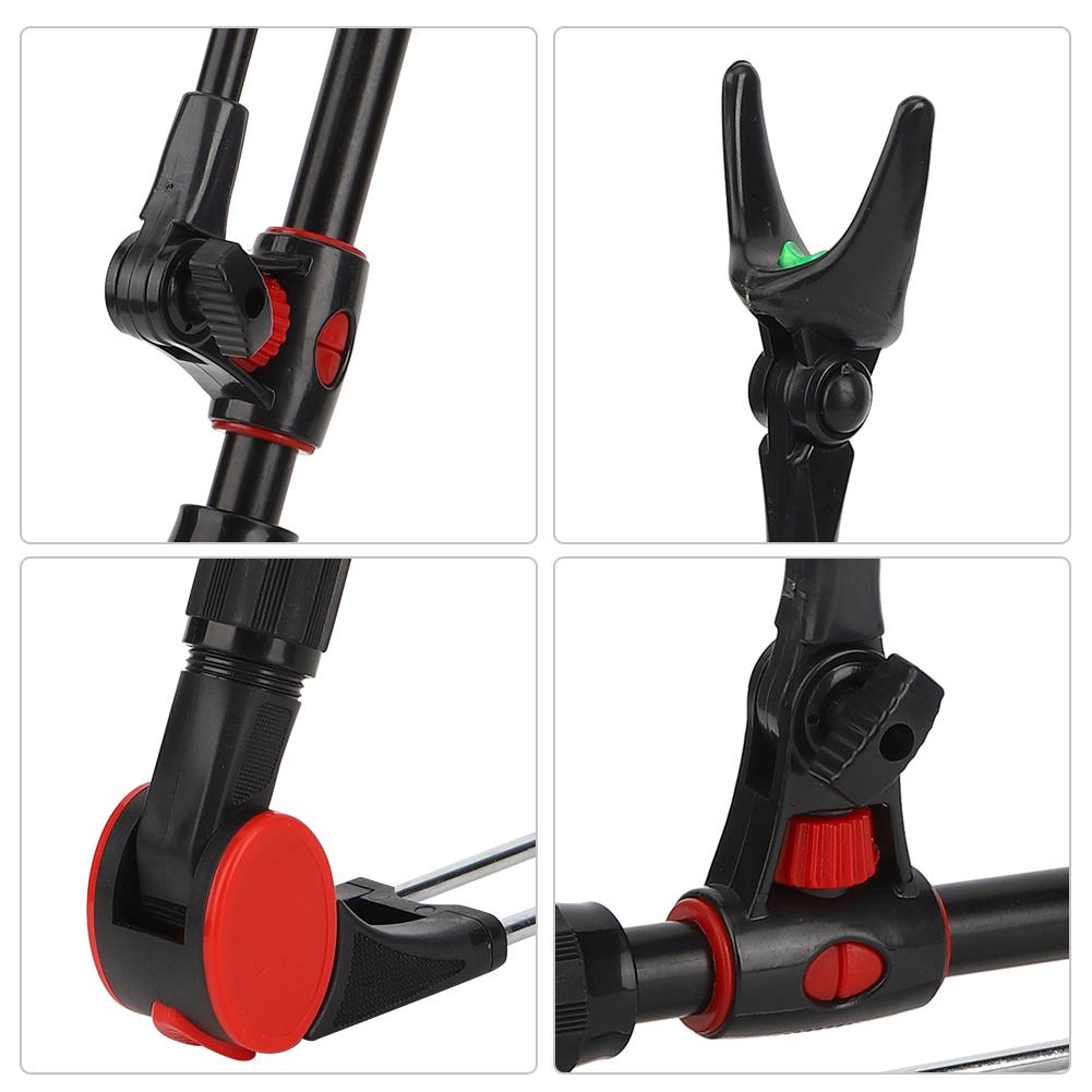 Stainless Steel Multi Purpose Retractable Length Fishing Rod Bracket Adjustable Arbitrarily Pole Support Tackle Supplies