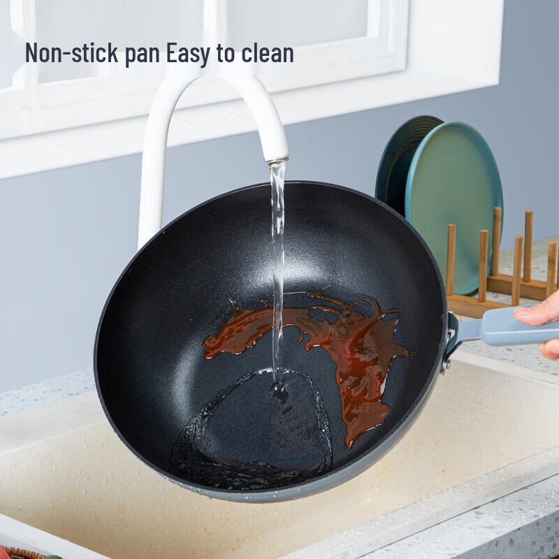 COOKER KING 30cm Non-Stick Wok for All Cooktops