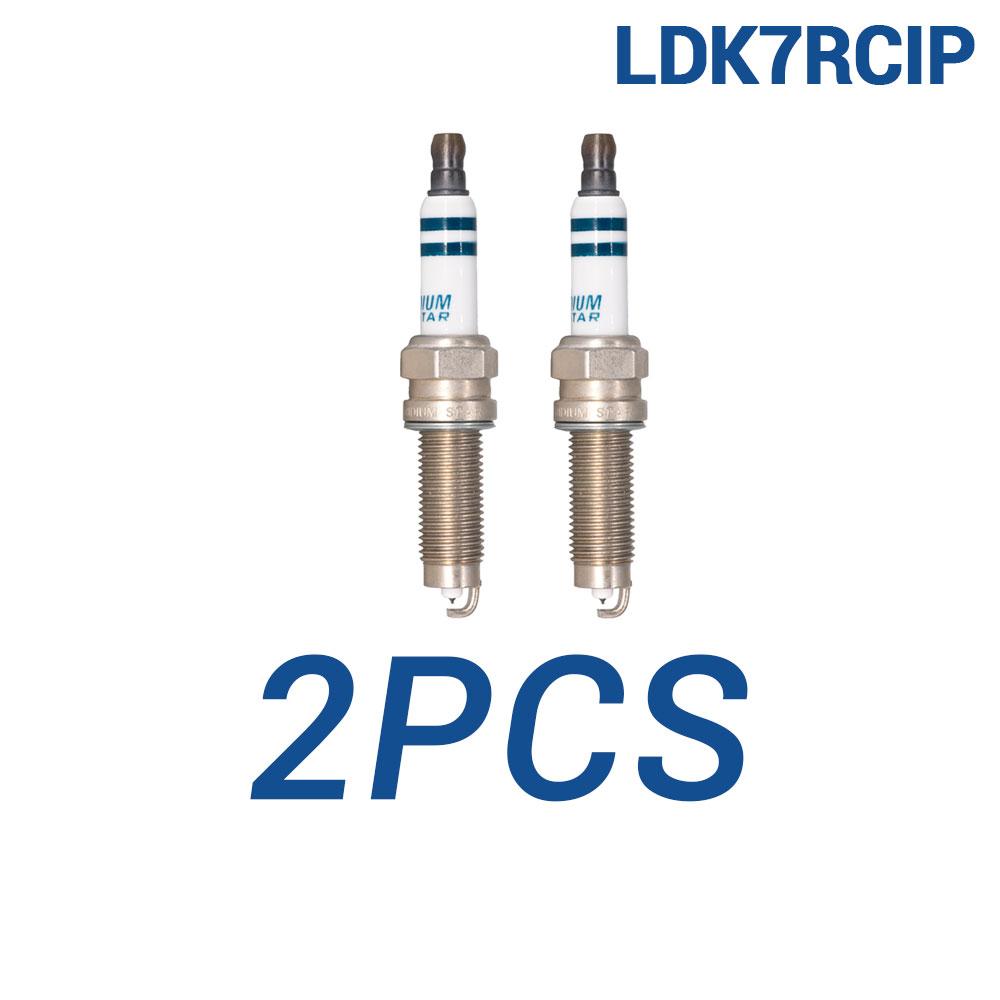 2-8PCS Iridium Platinum Spark Plugs TORCH LDK7RCIP(A5) Replace for Candles ILZKR7A(1961) VW 101905622 YR6TII330T 0242140528 2 pieces with box