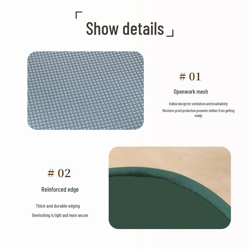 Foldable Mesh Laundry Hamper: Washable, Multifunctional Storage Basket for Clothes and Bathroom.