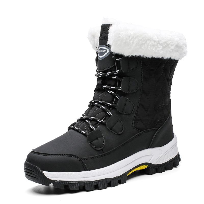 

2024 Xiyin High Top Outdoor Hiking Boots - Большой размер для путешествий 40 чёрный