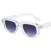 Retro Polygon Women's Sunglasses: Minimalist, High-End Square Frames