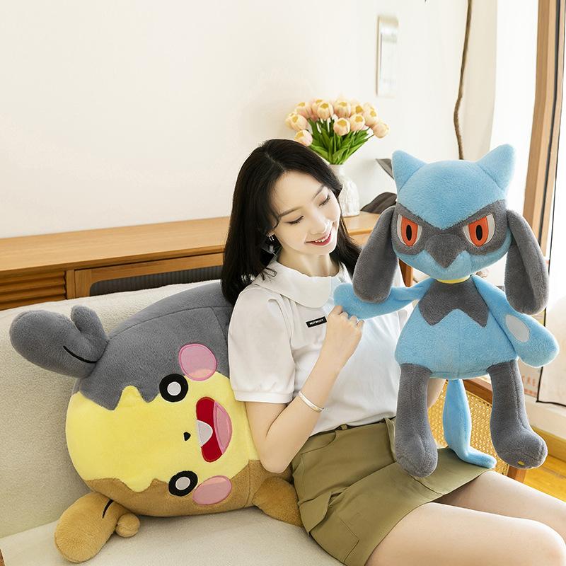 Pokemon Leolumo Rubeko Magic Plush Toy, Pikachu Baby Birthday Gift, Cute Doll