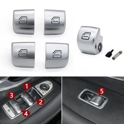 Auto Hauptfensterheberschalter Reparatur-Knopfkappen Beifahrertür Fensterheber-Steuerschalter Für Mercedes Benz W205 W253 W213 W293 W222