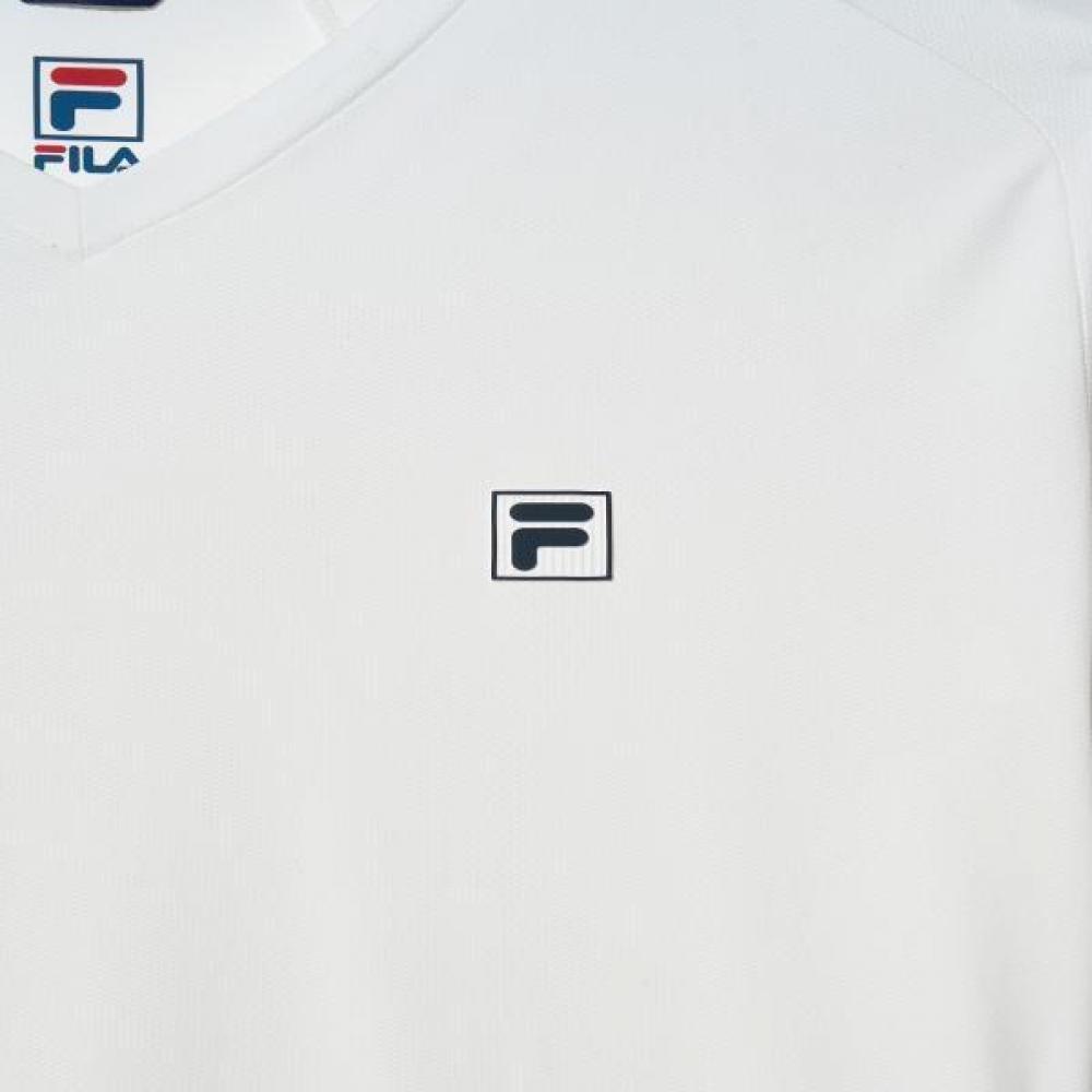 Fila Polysingle V Neck Tennis T shirT