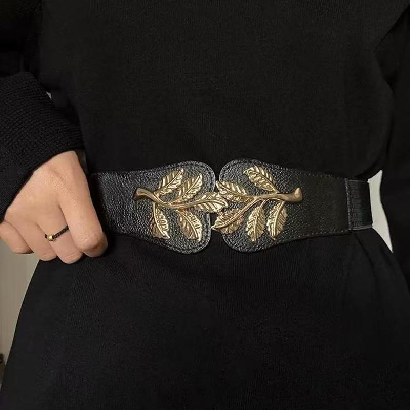 Belt, Women's Decoration, Dress, Skirt, Coat, Fashionable and Versatile, Waist Cinching, Fashionable Elastic Waist Seal, Waist C