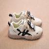 Youth style shoes Lightweight Anti-Slip Kids Sneakers Girls Boys Toddler Casual Sport Shoes With Sole Rubber PU Upper Fall