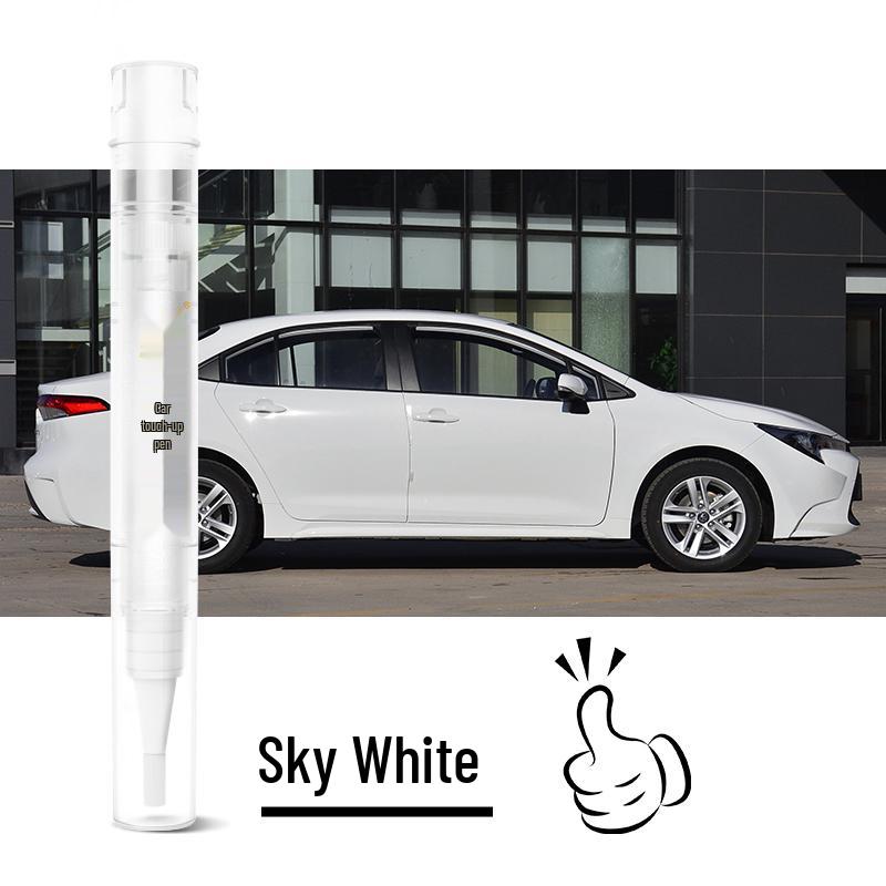 Toyota Touch-Up Paint Pen for 8th Gen Highlander, Camry, Corolla, Levin, RAV4 - Pearl & Black/White