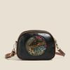 Women's Bag - Retro and Simple Chinese Style Bag - Shoulder Bag with Trendy and Fashionable Small Round Shape