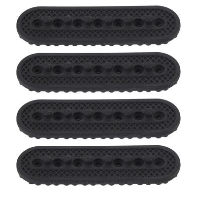 4 Pezzi Estensore Cappello Accessori di Estensione Silicone 7 Fori Cinturino Snapback Regolazione Cappellino da Baseball