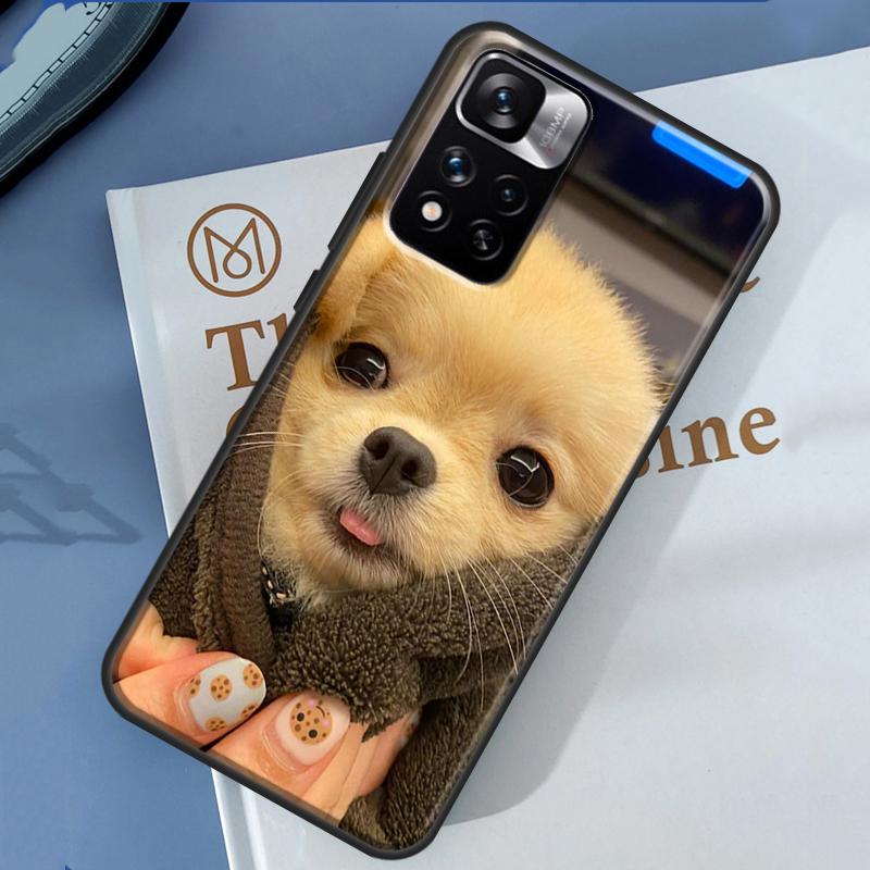 Pomeranian Dogs Dog Colorful Case For Xiaomi Redmi Note 14 13 11 9 10 12 Pro 9S 10S 11S 12S Redmi 10C 12C 13C 14C Cover