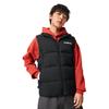 Li Ning BADFIVE Down Vests Men's Black Stand Collar Thickened AMRV151-1