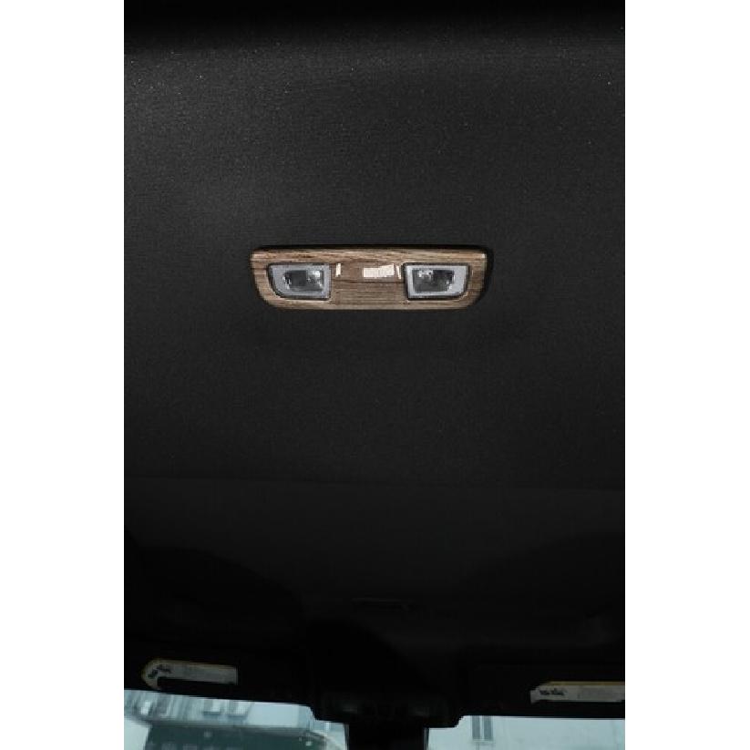 Wood Grain Over head map light Cover Trims for Chevy Silverado GMC SIERRA +