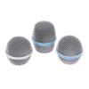 Metal Shell Replacement Microphone Grille Cover Threaded Head Cap for Beta58A/PG58/87A Stage Use, Recording Tasks and Meeting Speech