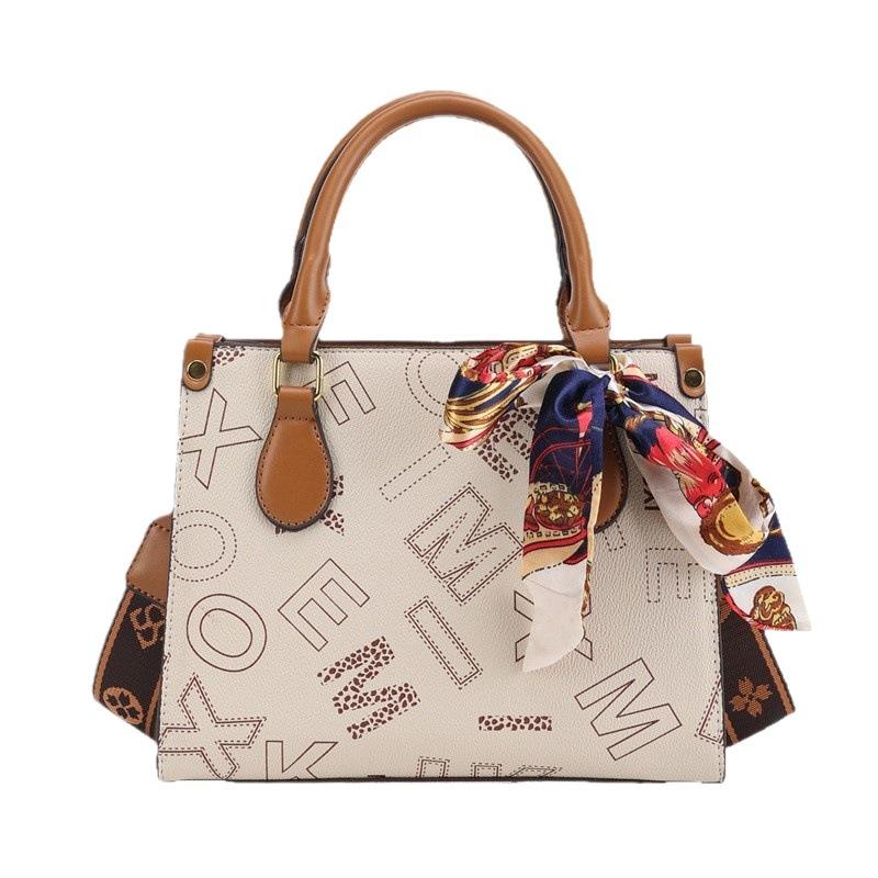 Fashion Printed Women's Bag 2025 New Sense Shoulder Bag Elegant Vintage Handbag Crossbody Bags