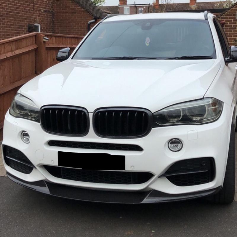BMW X5 F15 M Sport 2014-2018 Lip Dianteiro, Spoiler Traseiro, Saias Laterais, Grelha, Kit de Modificação de Lip Traseiro
