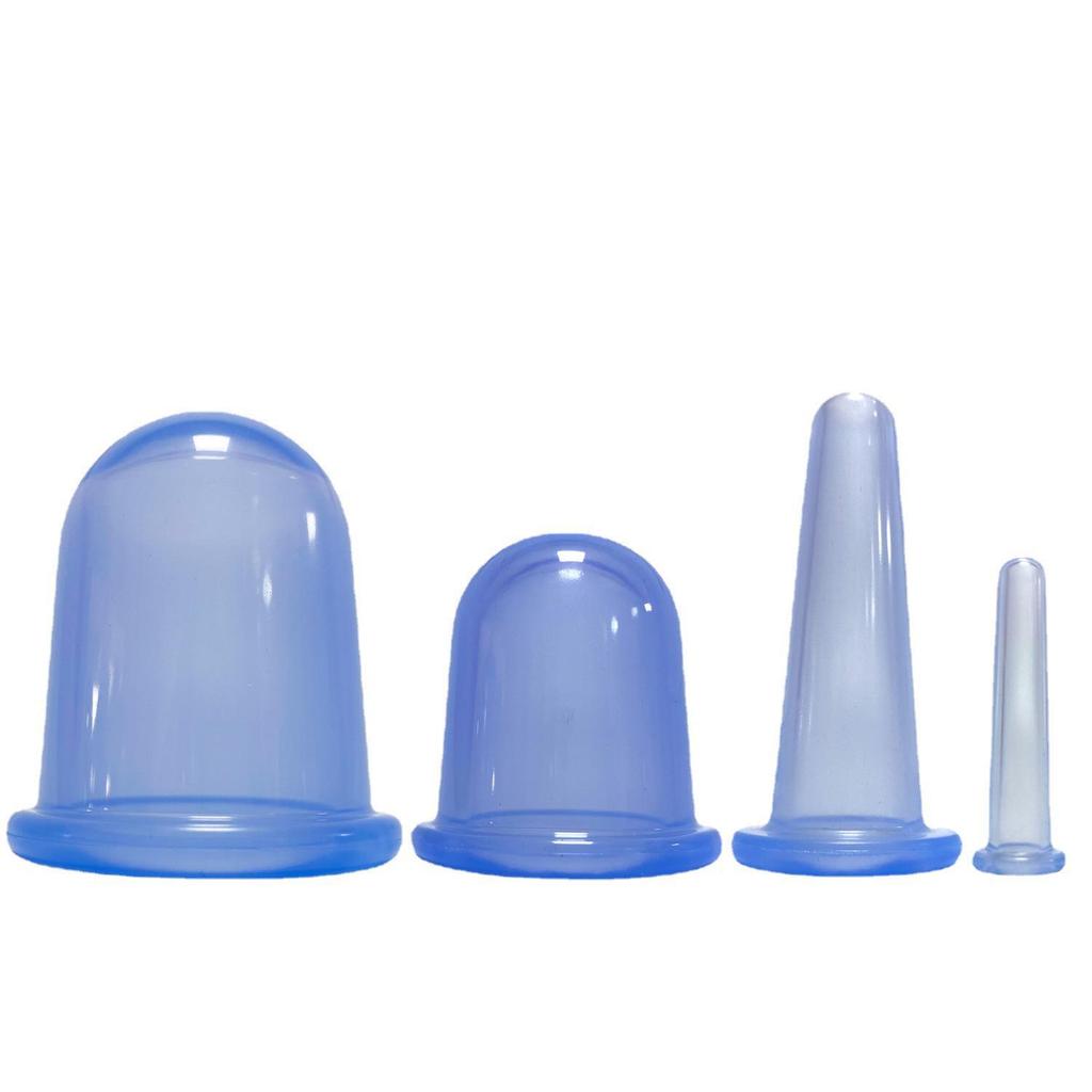 Silicone Transparent Negative Pressure Cupping Device for Home Massage and Moisture Absorption