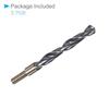 CoCud Twist Drill 14mm Cutting Titanium Nitride Steel Round for Stainless Steel Drill 2 Pieces Bits, Edge, Coated, High-Speed 4341, Shank, Presses,