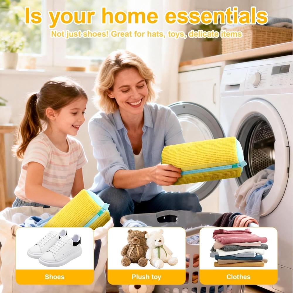 Shoe Wash Machine Bag – Reusable laundry shoe bag, suitable for sports shoes, running shoes, and white shoes