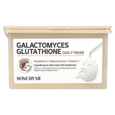 Galactomyces Glutathione Daily Beauty Mask, 30 Sheets, 350ml (11.83 Fl Oz)