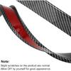 1pcs 4.93Ft Car Wheel Arch Trim,Fender Flares Arches Wing Expander Car Wheel Eyebrow Anti-Collision Strip for Pickup SUV - 3.8CM,Black