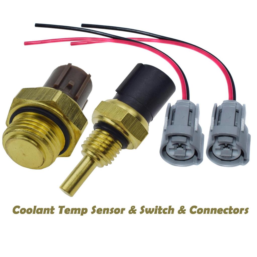 Water Temperature Sensor Switch W/ Connectors 37760-P00-003 37870-PJ7-003 For Acura CL Integra Honda Accord Civic CRV CRX New