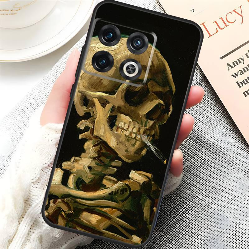 Gothic Skull Cover For OnePlus 13R 15 13 13T 12 12R 10T 11 10 Pro OnePlus Nord 5 CE 3 4 Lite N20 N30 Case