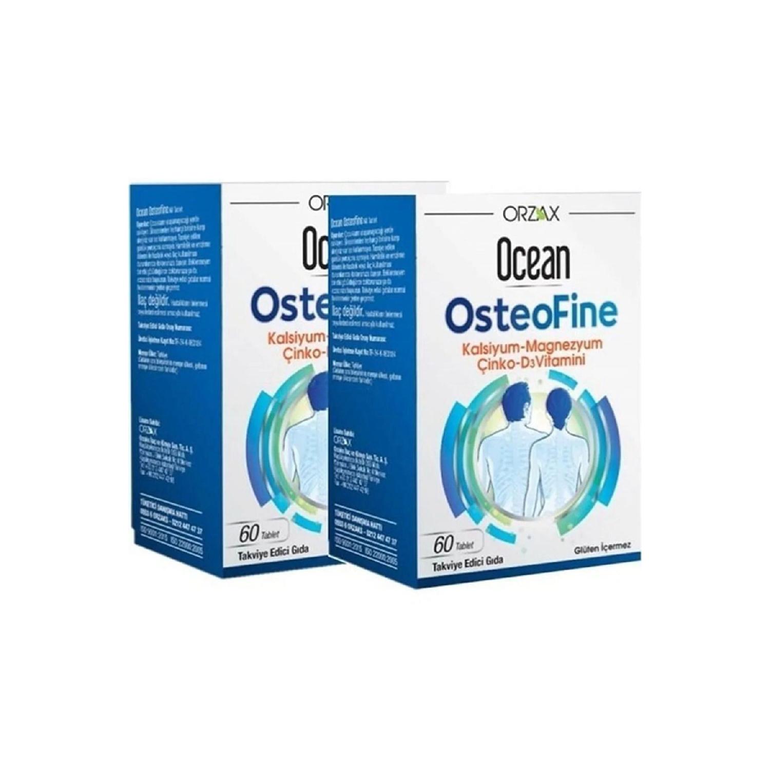

Orzax Ocean Osteofine 60 Tablets - 2 Boxes