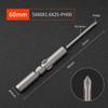 Multiple Sizes Electric Screwdriver Bit High Hardness Screwdriver Bit Length 60mm Electric Bit High Quality Power Tool Parts